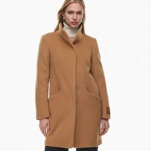 Wilfred cocoon coat - camel